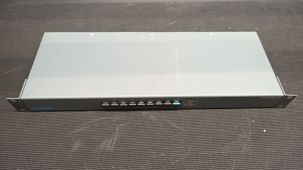 Used Procon Technology Audio Matrix - Minor Scratches, Fully Functional