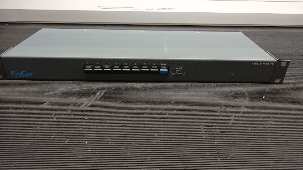 Used Procon Technology Audio Matrix - Minor Scratches, Fully Functional