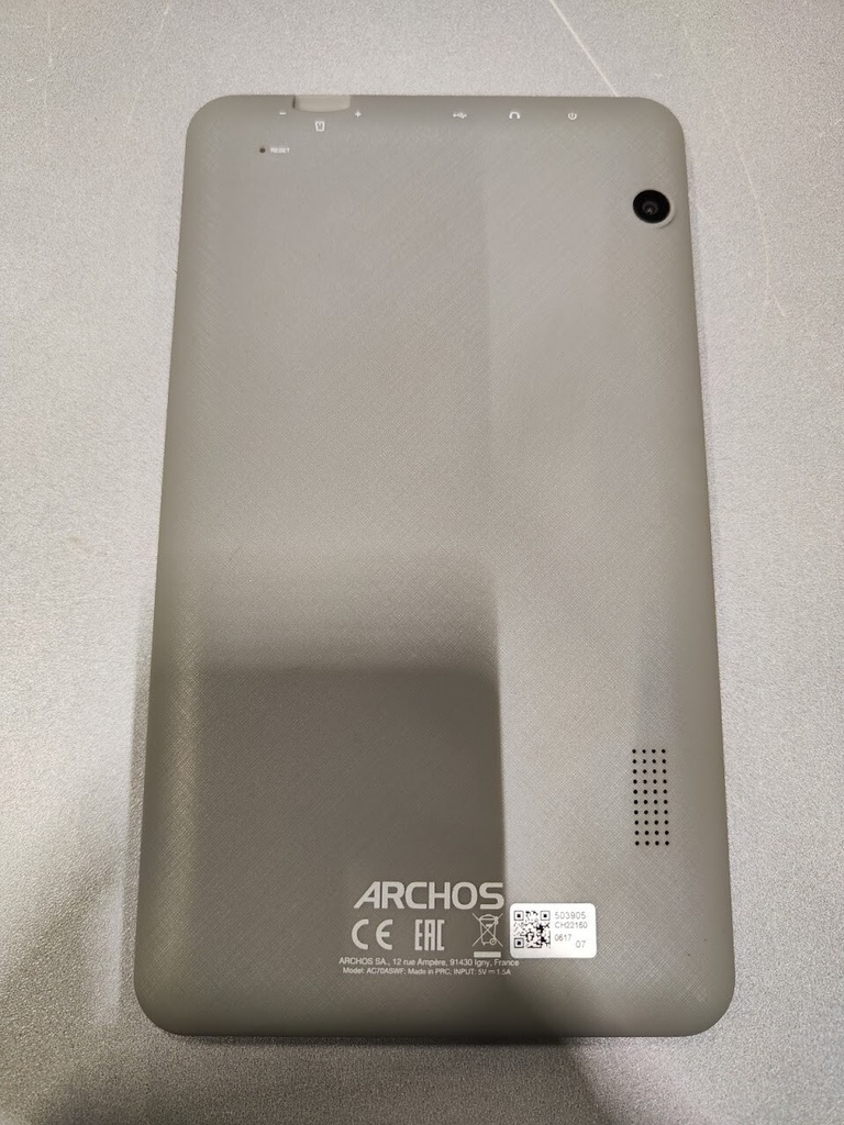 Archos T70 Android Tablet Not Working For Parts