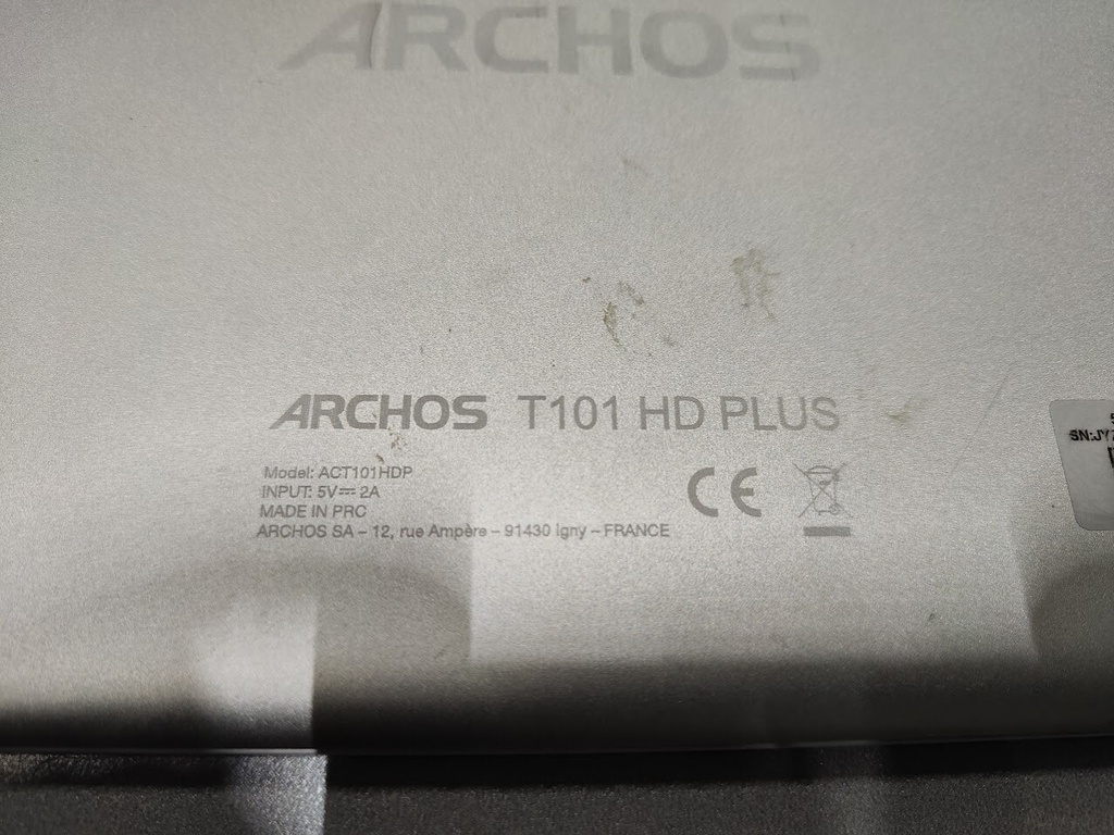 Archos T101 HD PLUS Android Tablet Not Working For Parts