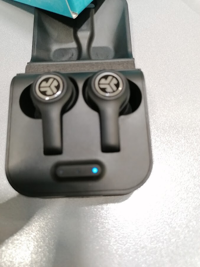 JLab Jbuds Airexecutive  Wireless Earbuds Black Not Working For Parts