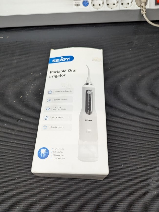 SEJOY C 10S Portable Oral Irrigator - Non-Working, Sold As-Is