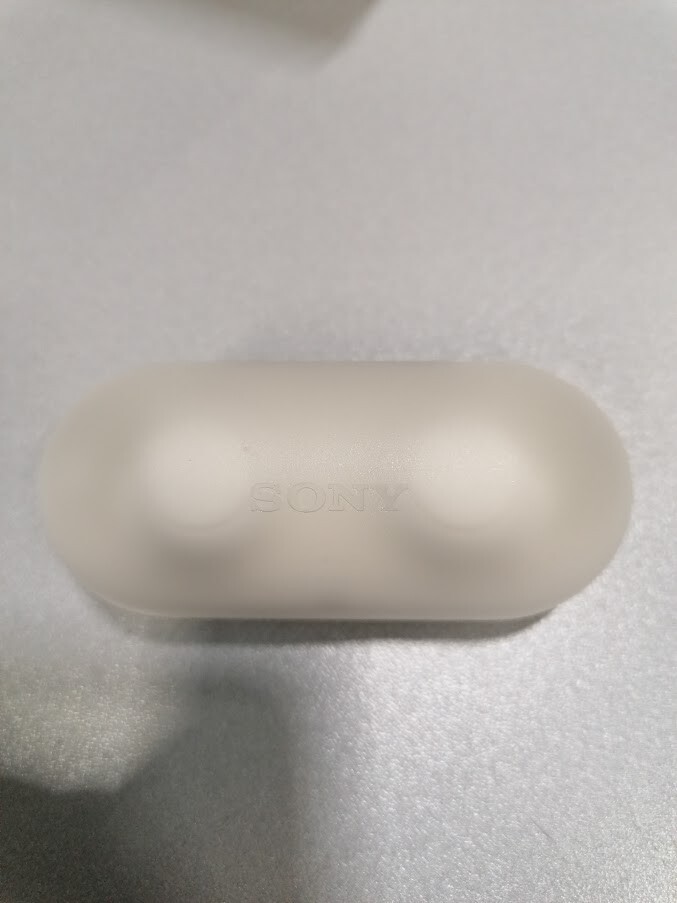 Sony WF-C500 Bluetooth Earphones Earbuds White  Not Working For Parts