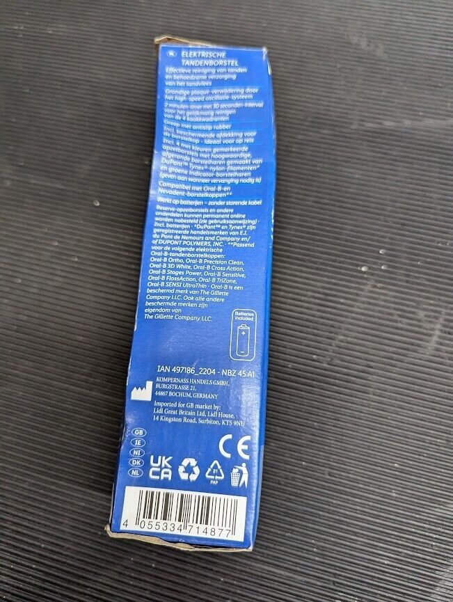 Nevadent Electric Toothbrush - Non-Working, Sold As-Is