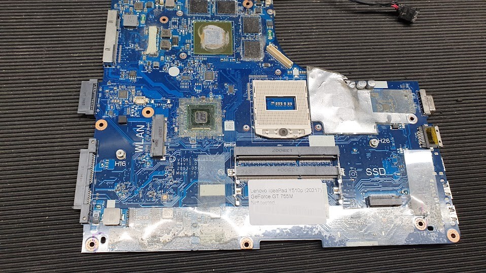 Lenovo Ideapad Y510p Laptop Motherboard Geforce GT 755M Not Working For Parts