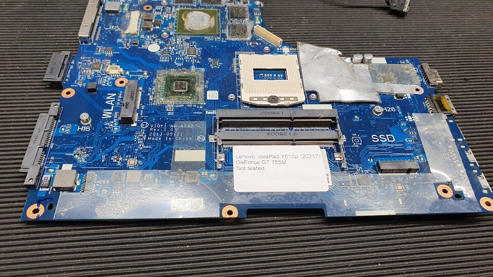 Lenovo Ideapad Y510p Laptop Motherboard Geforce GT 755M Not Working For Parts