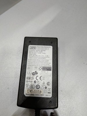 APD DA-60M12 AC Adapter 12V 5A Used Working Without Power Cord