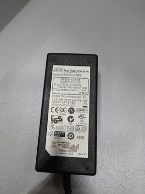 APD DA-48M12 AC Adapter 12V 4A Used Working Without Power Cord