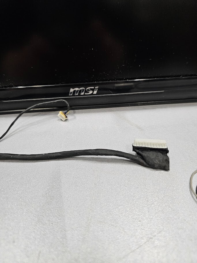 MSI MS-16GD (CX61 2PC) 15.6" HD 1366x768 Laptop Screen - Broken, Not Working