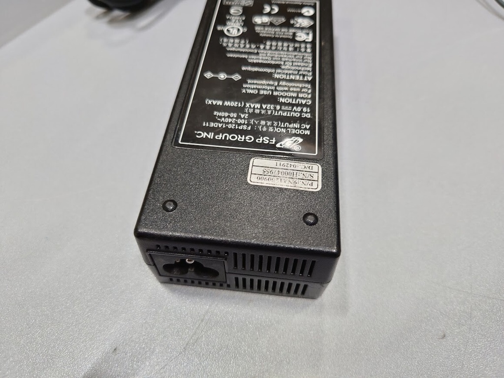 FSP Group INC FSP120-1ADE11 AC Adapter 19V 6.32A Used Working Without Power Cord