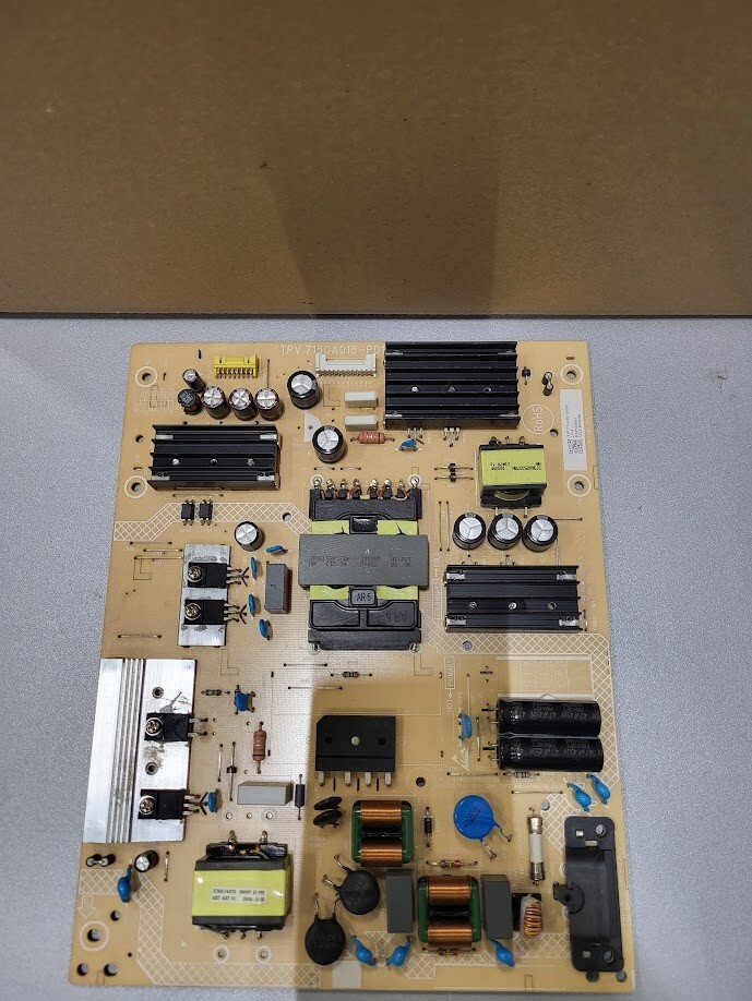 Power Supply Board TPV 715GA018-P01-006-003 S - Untested, For Parts/Repair