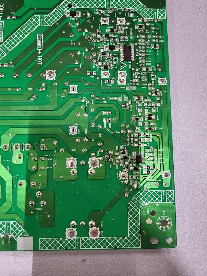 Power Supply Board TPV 715GA018-P01-006-003 S - Untested, For Parts/Repair