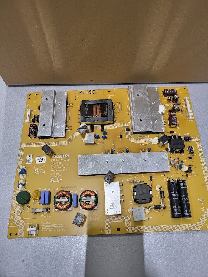 Delta DPS-214CP Power Supply Board - Untested, For Parts/Repair