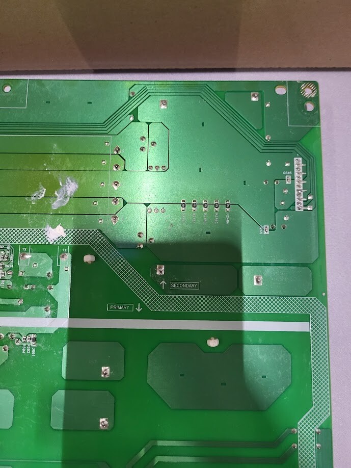 Delta DPS-214CP Power Supply Board - Untested, For Parts/Repair