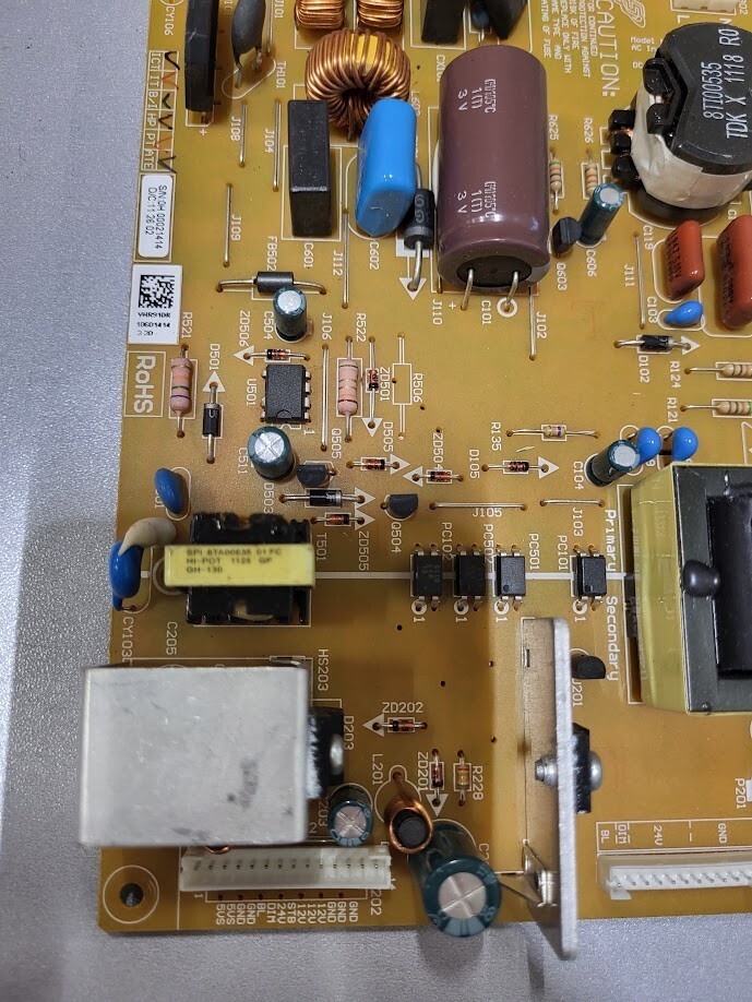 FSP115-3F02 Power Supply Board - Untested, For Parts/Repair