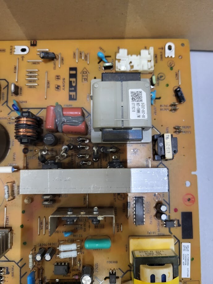 Power Supply Board with F6001 T6.3AH 250V Fuse & Coil Assembly – Parts Untested