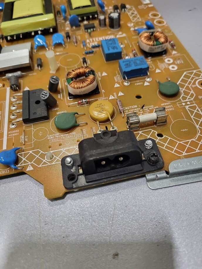 715G5194-P02-W20-002H Green Power Board – Ideal for Parts or Repair Untested