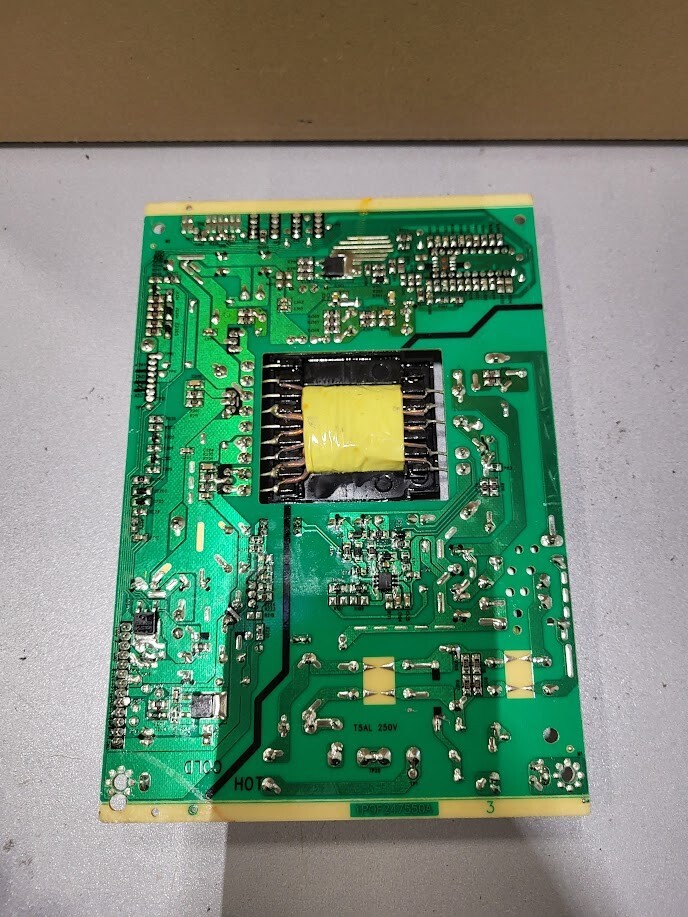 TV3902-ZC02-01(C) Power Supply Board – Ideal for Parts or Repair Untested