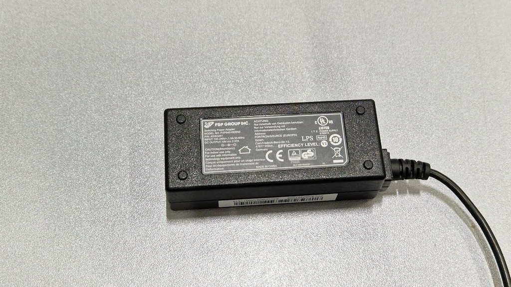 FSP FSP045-REBN2 Power Adapter 19.0V 2.37A Used Working Without Power Cord