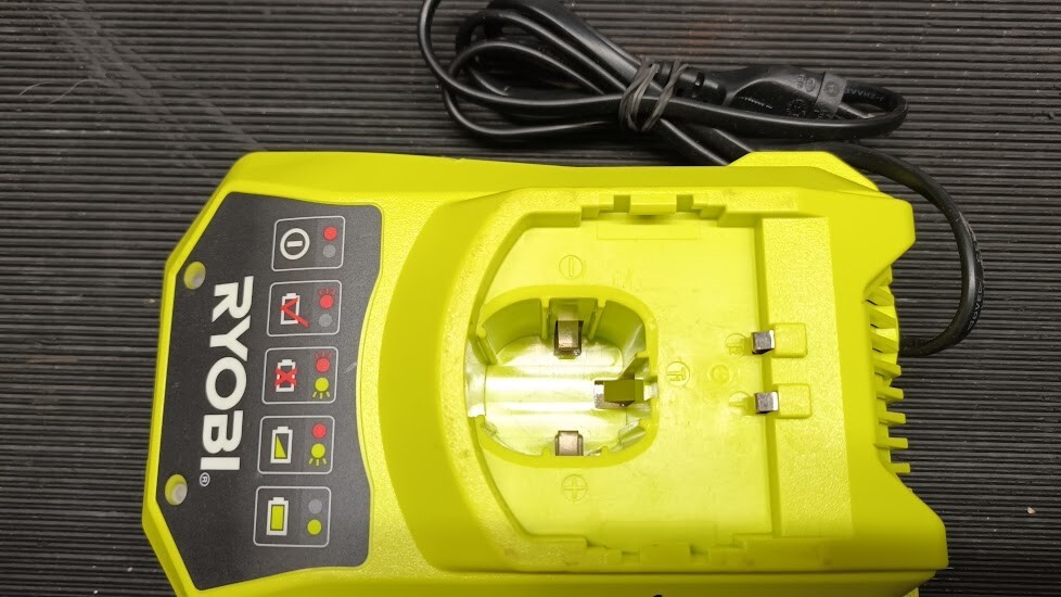 Used Ryobi BCL14181H 18V Battery Charger - Not Working, For Parts or Repair
