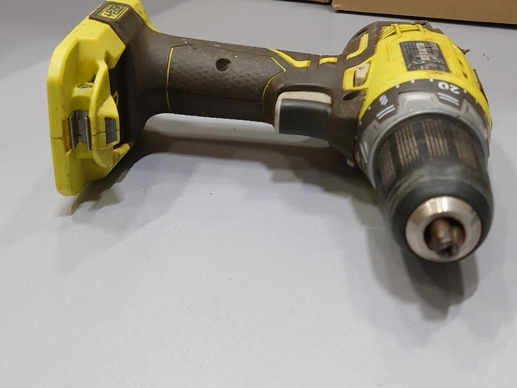 Ryobi RCD1802 18V Cordless Drill Driver Not Working For Parts Without Battery
