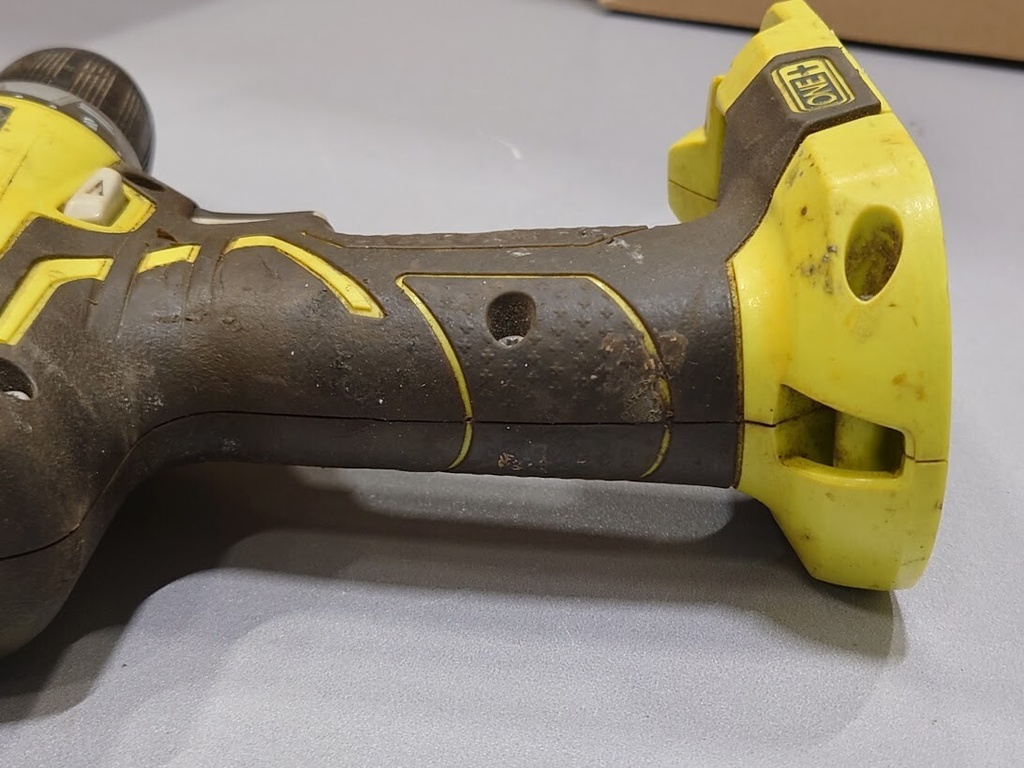 Ryobi RCD1802 18V Cordless Drill Driver Not Working For Parts Without Battery