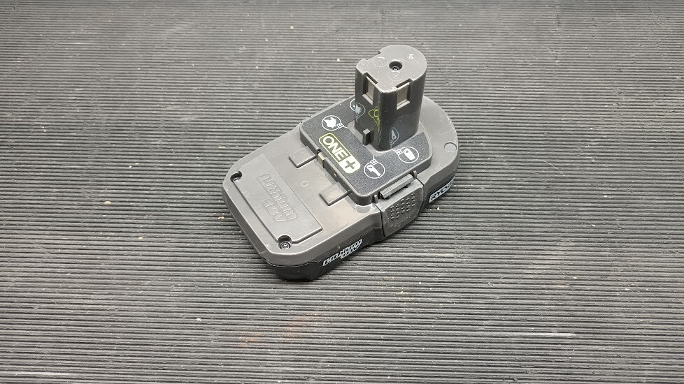 Used Ryobi RB18L13 18V Lithium-Ion Battery - Not Working, For Parts or Repair