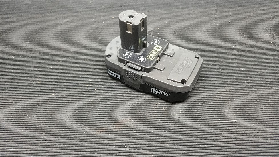Used Ryobi RB18L13 18V Lithium-Ion Battery - Not Working, For Parts or Repair