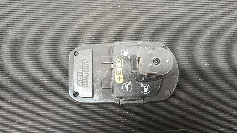 Used Ryobi RB18L13 18V Lithium-Ion Battery - Not Working, For Parts or Repair