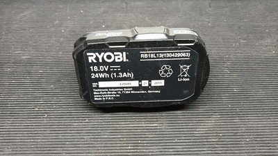 Used Ryobi BPL-1820 18V Lithium-Ion Battery - Not Working, For Parts or Repair