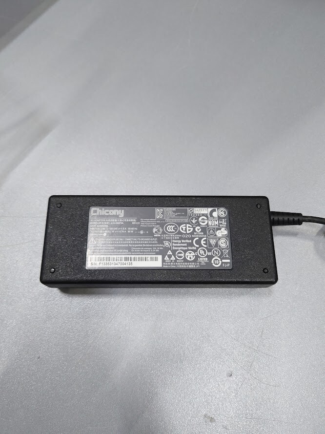 Chicony A10-090P3A AC Adapter 19V 4.74A Used Working Without Power Cord