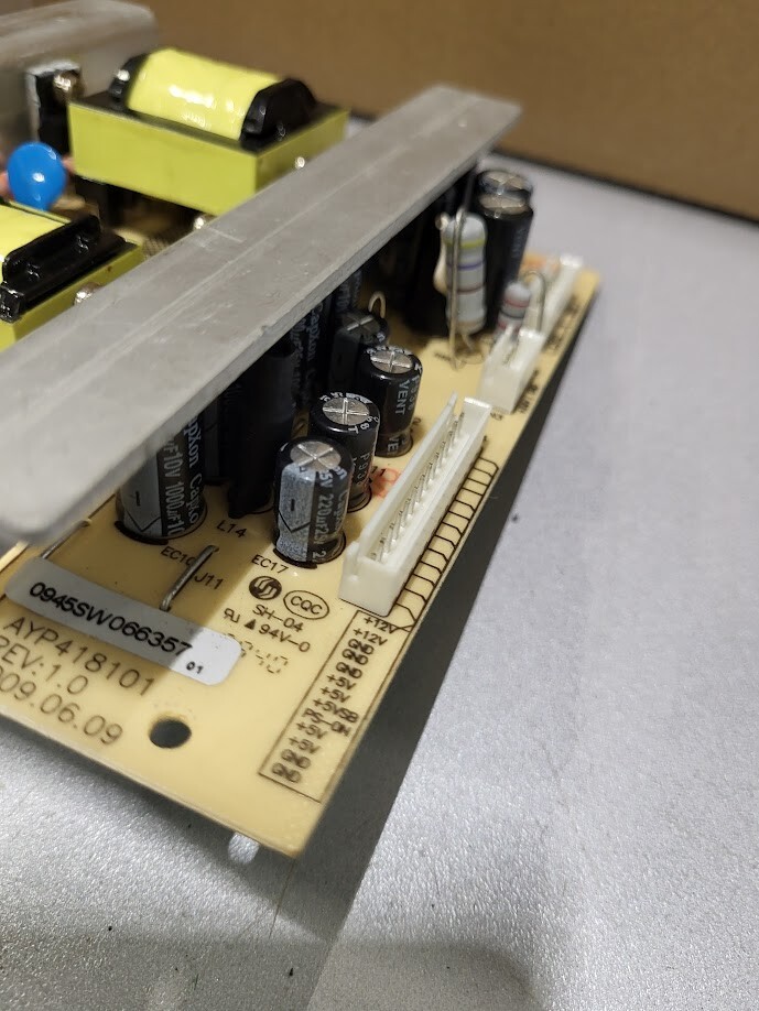 Power Supply Board AYP418101 REV 1.0 | Input 12V-24V | Tested & Working