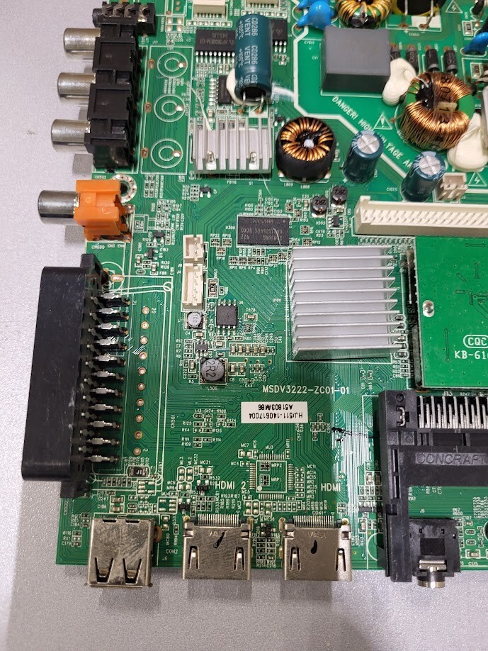 Main Board MSDV3222-ZC01-01 | Dual HDMI Input | Fully Functional