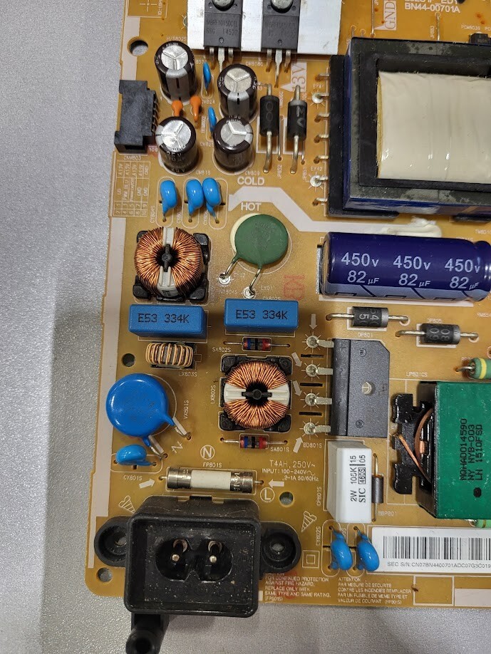 Power Supply Board BN44-00701A | L32S1P_EDY | Tested & Working Condition