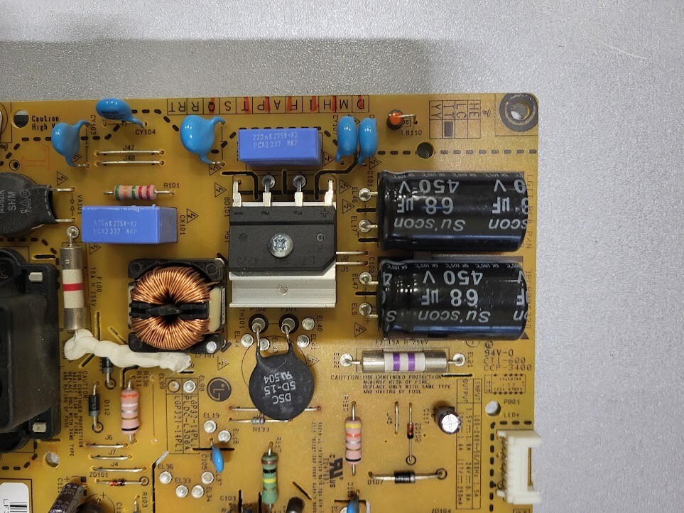 LGP32-14PL1 PLDC-L306A Power Supply Board - Fully Functional Tested