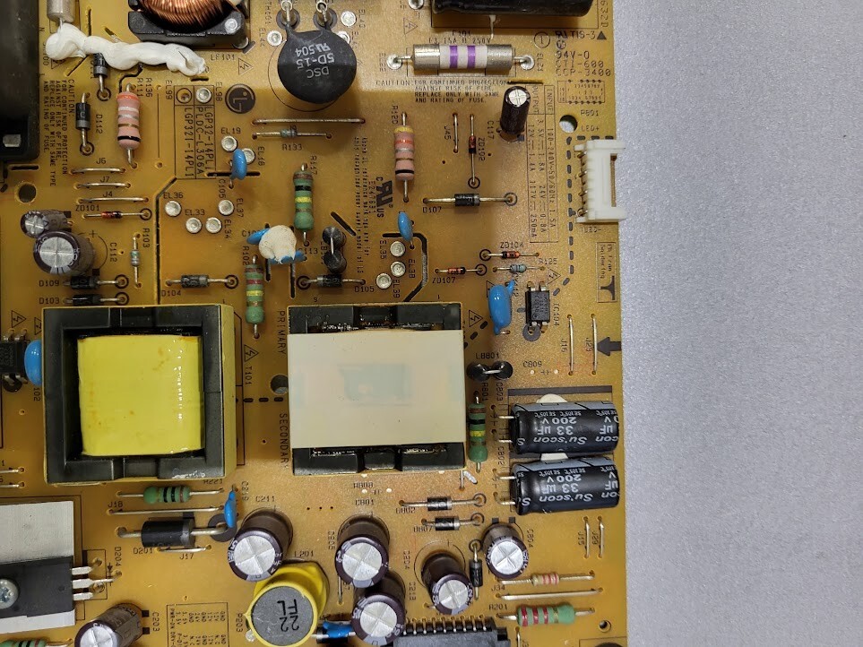 LGP32-14PL1 PLDC-L306A Power Supply Board - Fully Functional Tested