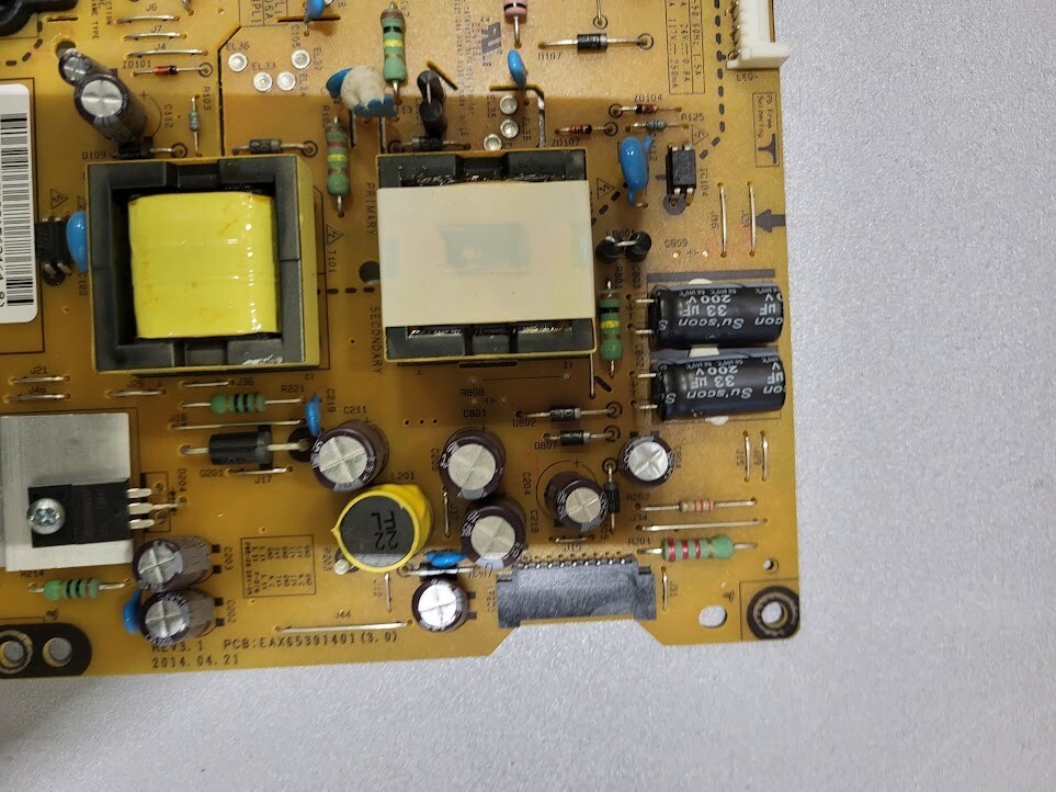 LGP32-14PL1 PLDC-L306A Power Supply Board - Fully Functional Tested