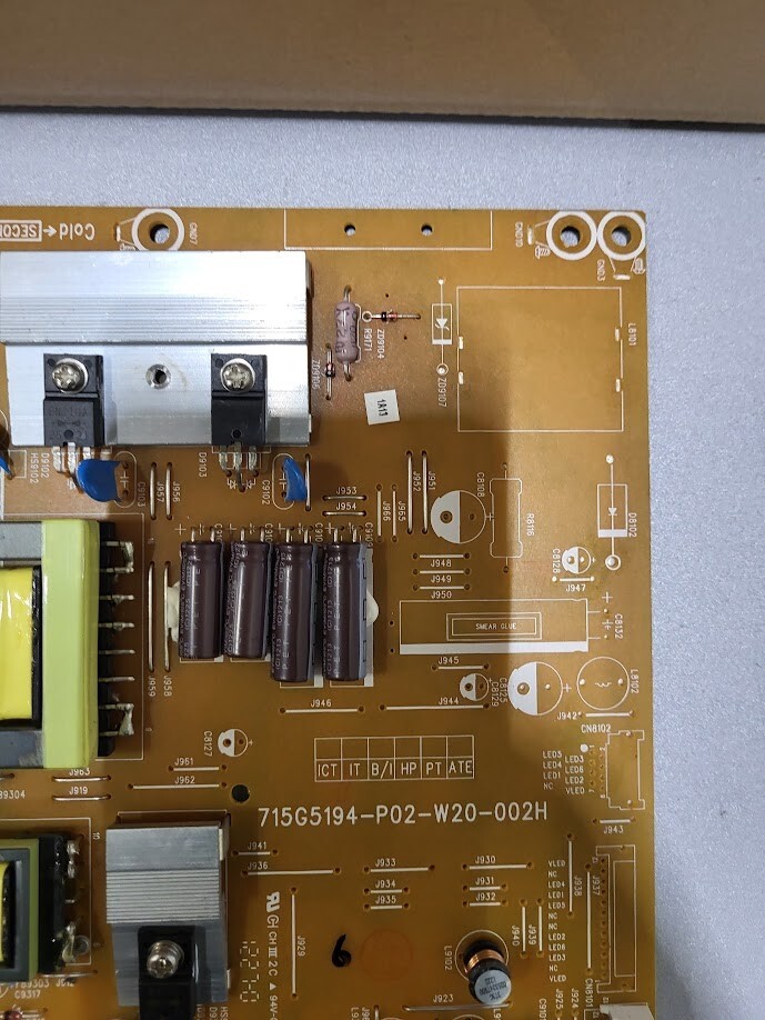 715G5194-P02-W20-002H Power Supply Board - Fully Functional Tested Working