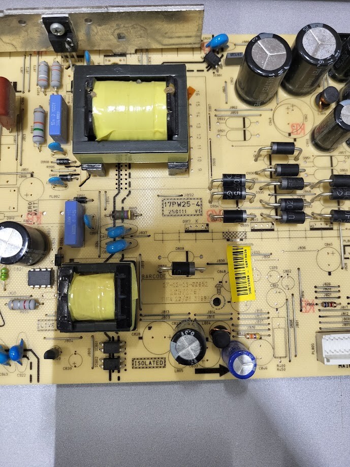 17PW25-4 Power Supply Board - V1 250111 Tested Genuine Replacement Fully Working