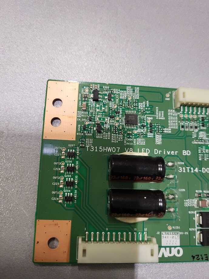 T315HW07 V8 LED Driver Board – Fully Functional No Accessories Working
