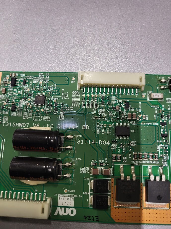 T315HW07 V8 LED Driver Board – Fully Functional No Accessories Working