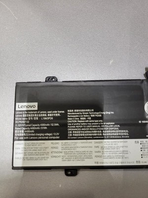 Lenovo L19M3PD6 Notebook Battery 11.52V 4490mAh 51Wh – Used, Fully Functional