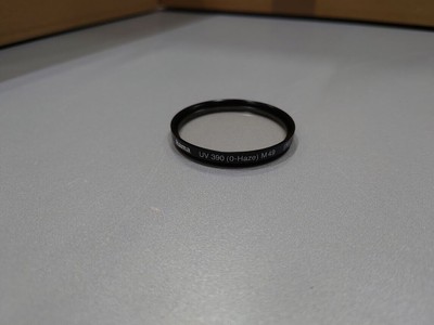 Hama, UV 390 (0-Haze) M49 (IV) Lens Filter Used