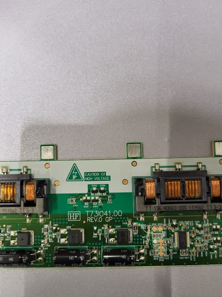 T73441.00 REV: 0 High-Voltage Circuit Board for LCD TVs/Monitors Working