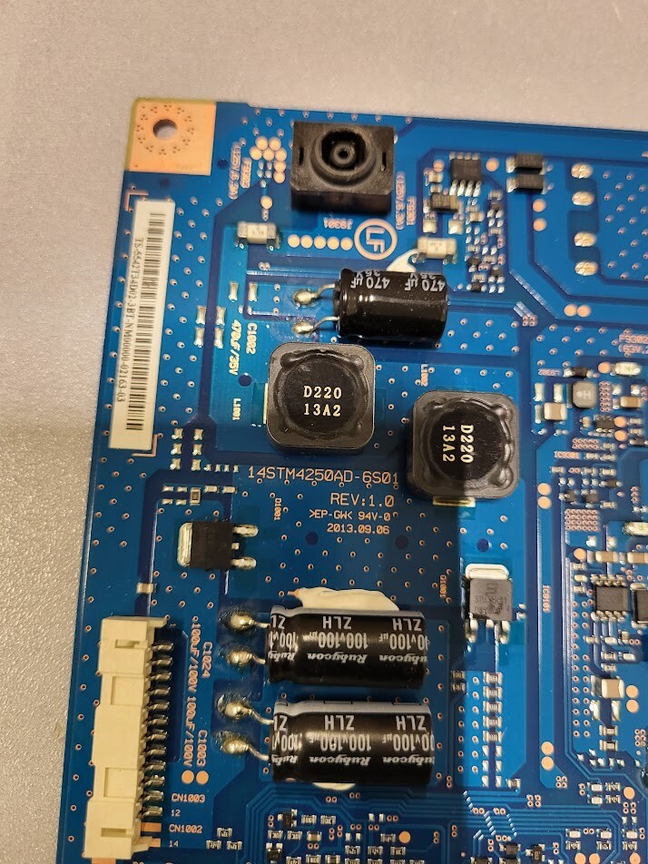 14STM4250AD-6S01 Power Board REV 1.0 - Fully Tested Replacement Working