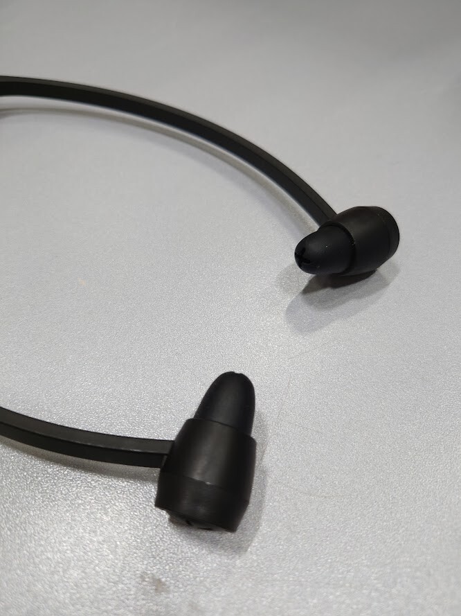 Fysic FH-76 Wireless Hearing Amplifier Headphone Black Used Working