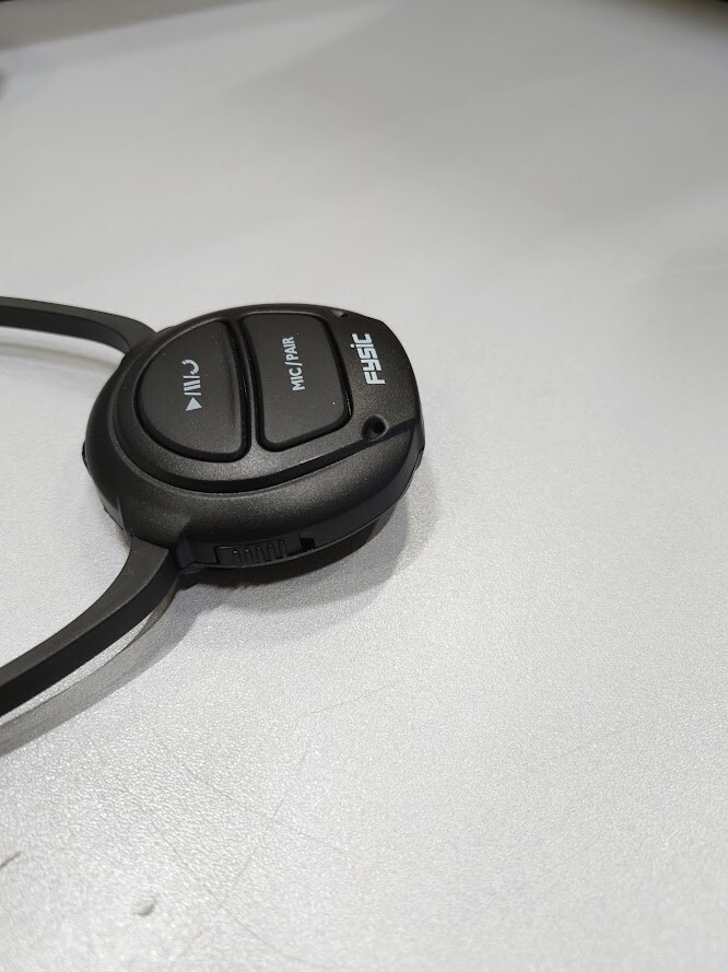 Fysic FH-76 Wireless Hearing Amplifier Headphone Black Used Working