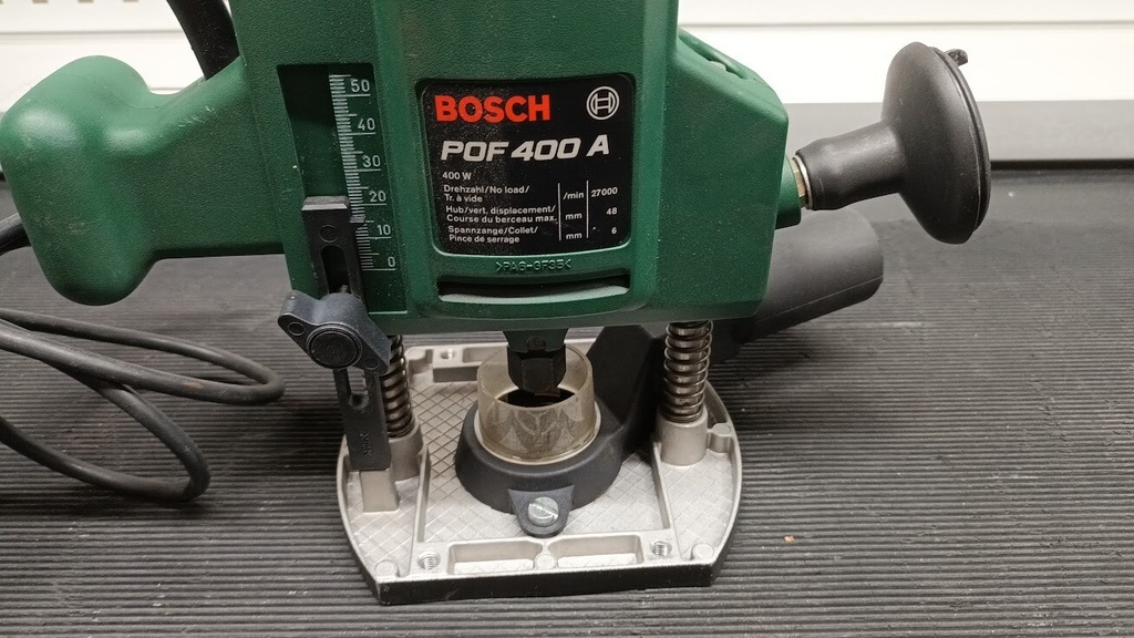 Bosch POF 400 A Router - Used, Not Working, For Parts/Repair