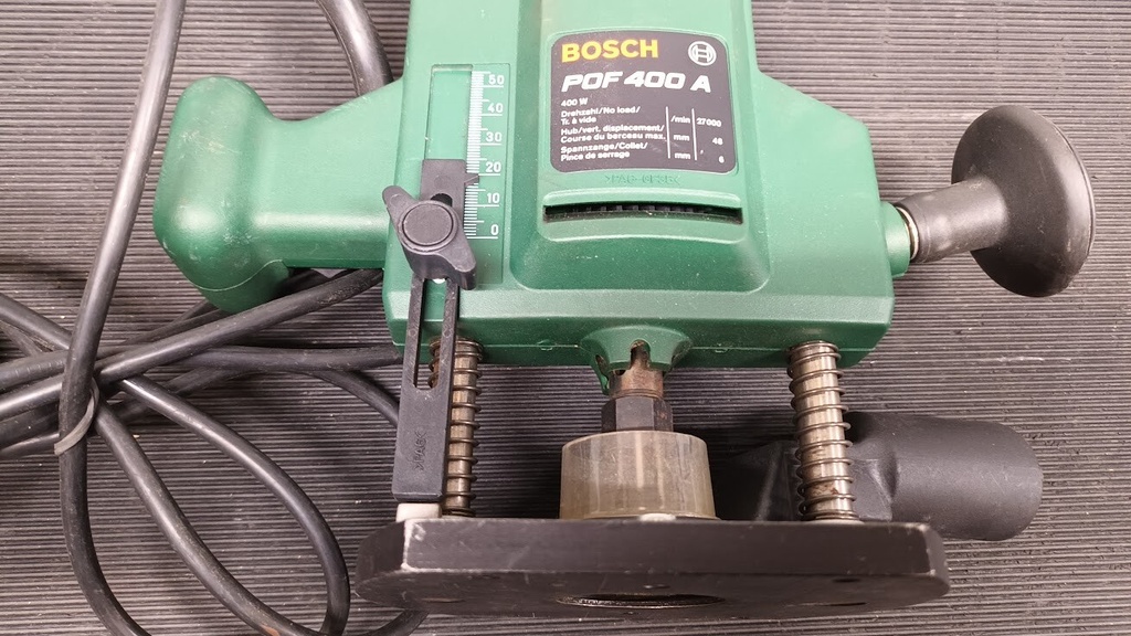 Bosch POF 400 A Router - Used, Not Working, For Parts/Repair
