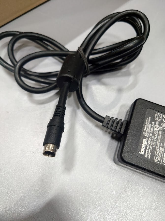 Iomega UP01842010 Power Adapter 12V 10.75A Used Working Without Power Cord
